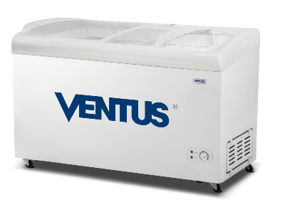 Congeladora Tapa de Vidrio Curvo – CTV-368C