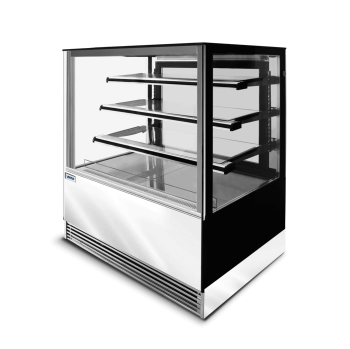 Vitrina pastelera cuadrada VP-1000EC3